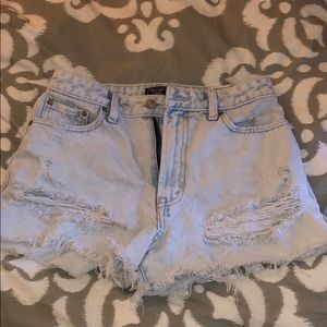Abercrombie & Fitch high waisted shorts